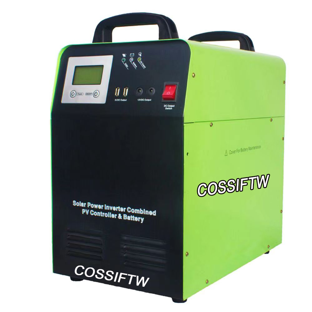 COSSIFTW 300W一體化鉛酸蓄電池逆變器離網(wǎng)系統(tǒng)電力儲能蓄電池備用UPS電站