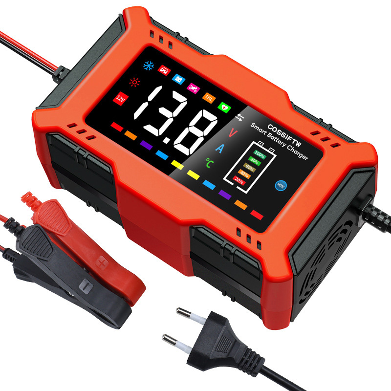 Pre?o de fábrica 12v 6A Eco-friendly 12VBattery Charger para motocicleta de carro com CE FCC UL