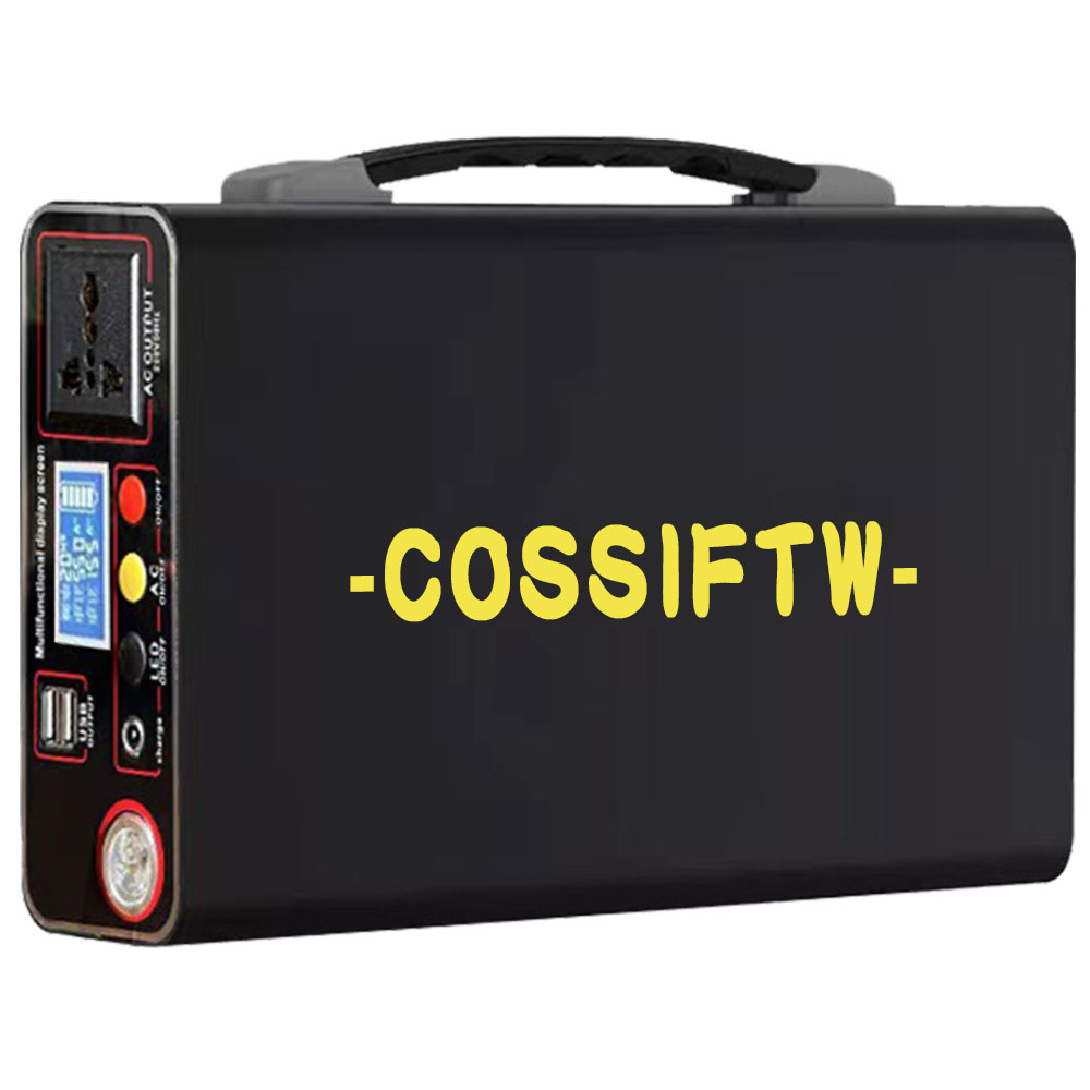 300W Portable Power Station 288Wh Backup LiFePO4 Bateria 220V/300W AC Outlet Gerador Solar para Home RV Outdoor Camping e Emergências Uso