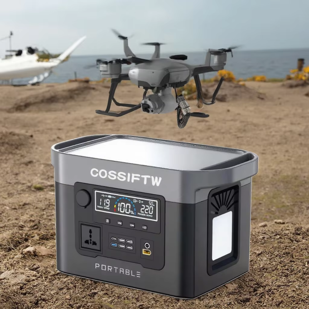 Fonte de alimenta??o ao ar livre 1200W gerador de energia 882Wh bateria de capacidade de bateria de lítio