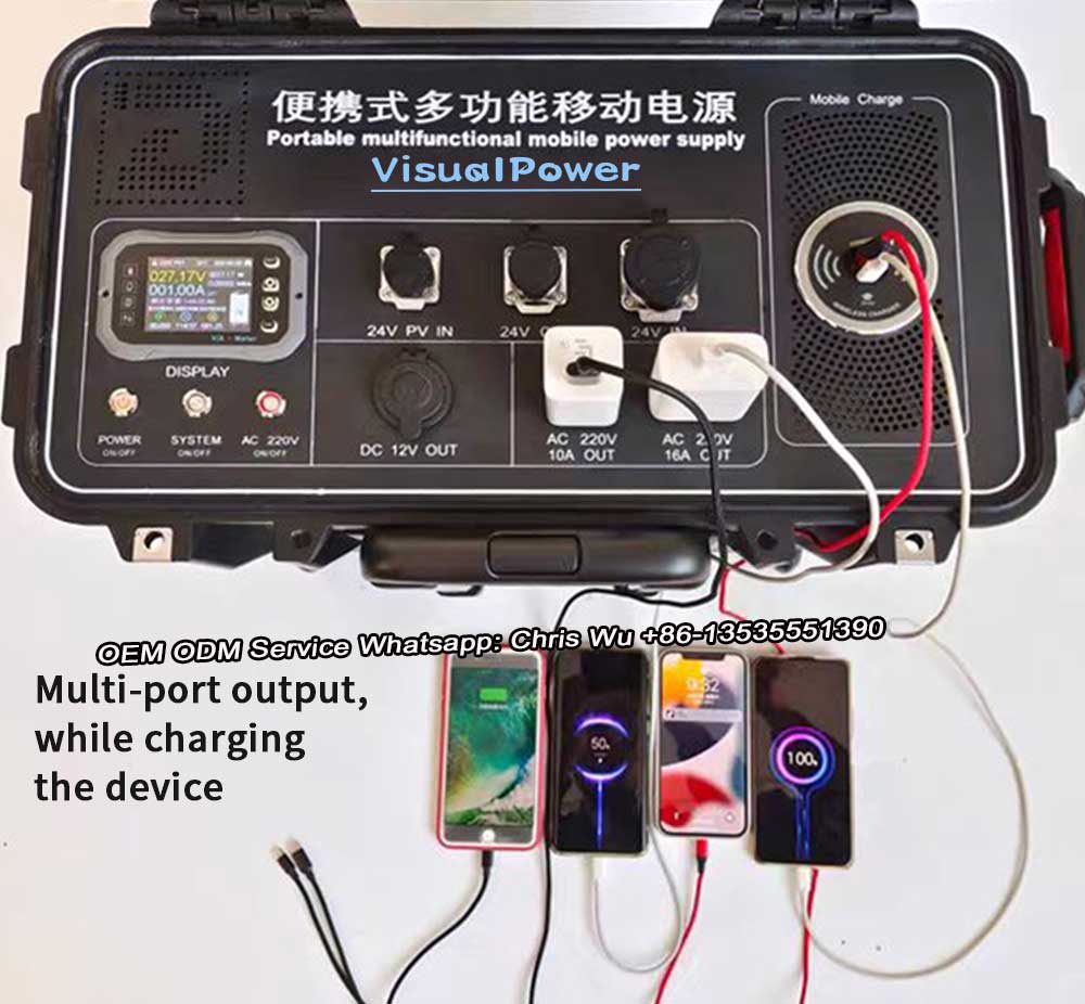 Multifun??o 4kwh carregador portátil Ev 7kw 32a esta??o do carregador Ev com o banco de energia de emergência do carro da bateria Ev